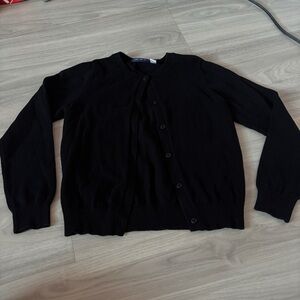 Children’s Place Girls Black Cardigan – Size 10/12 (L/G)